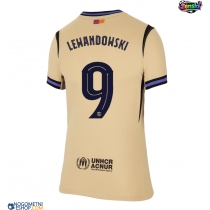 Ženski Nogometni dresi Barcelona Robert Lewandowski #9 Gostujoči 2025-26 Kratek Rokav